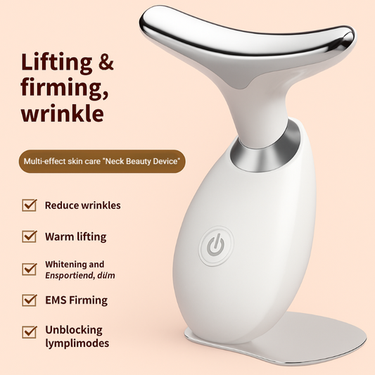 EMS Lifting Face & Neck Massager | LED Microcurrent Set