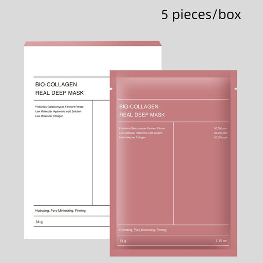 Korean Collagen Hydrating Mask - 5 pieces